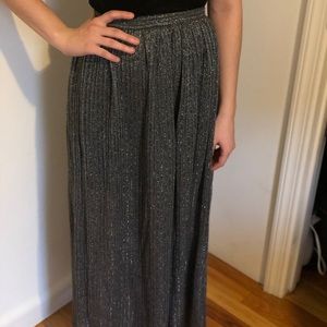 French Connection Pleated Maxi skirt